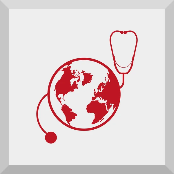 สัญลักษณ์แบนของสัญลักษณ์ทางการแพทย์ — ภาพเวกเตอร์สต็อก