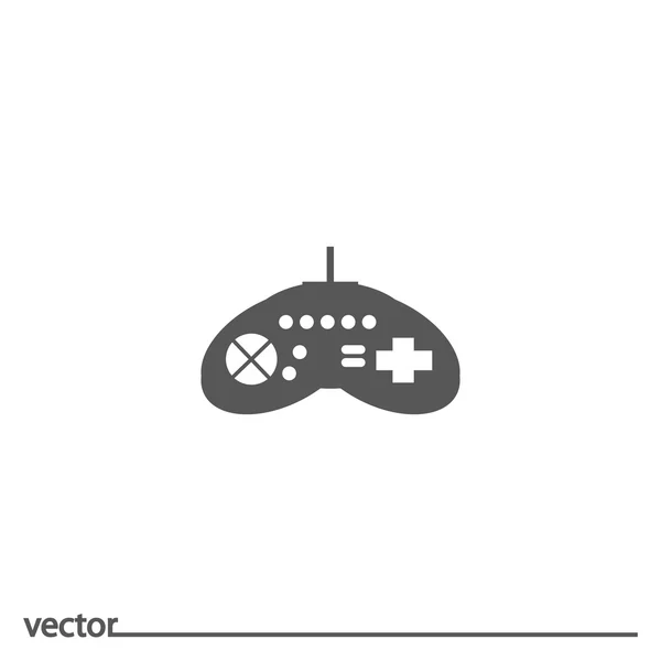 Icono plano de joystick — Archivo Imágenes Vectoriales