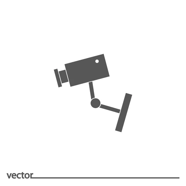 Icono plano de videocámara — Vector de stock