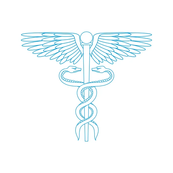 Medical symbol isolated — Stock Vector