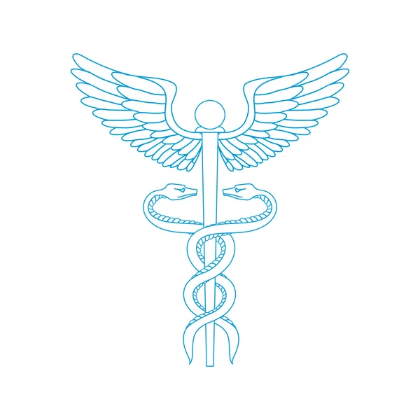 Medical symbol isolated — Stock Vector