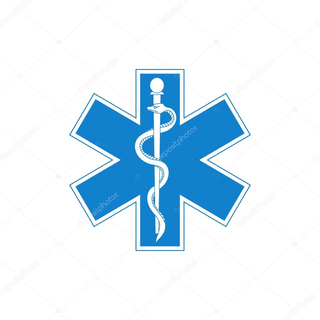 Medical symbol isolated