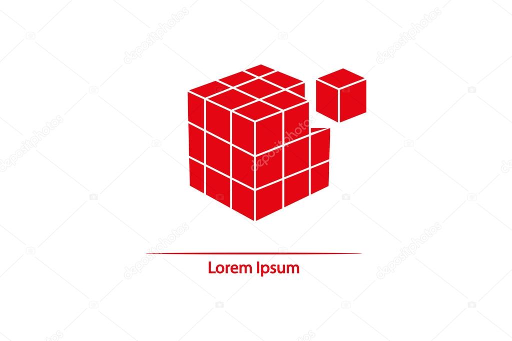 Icon of rubik's cube