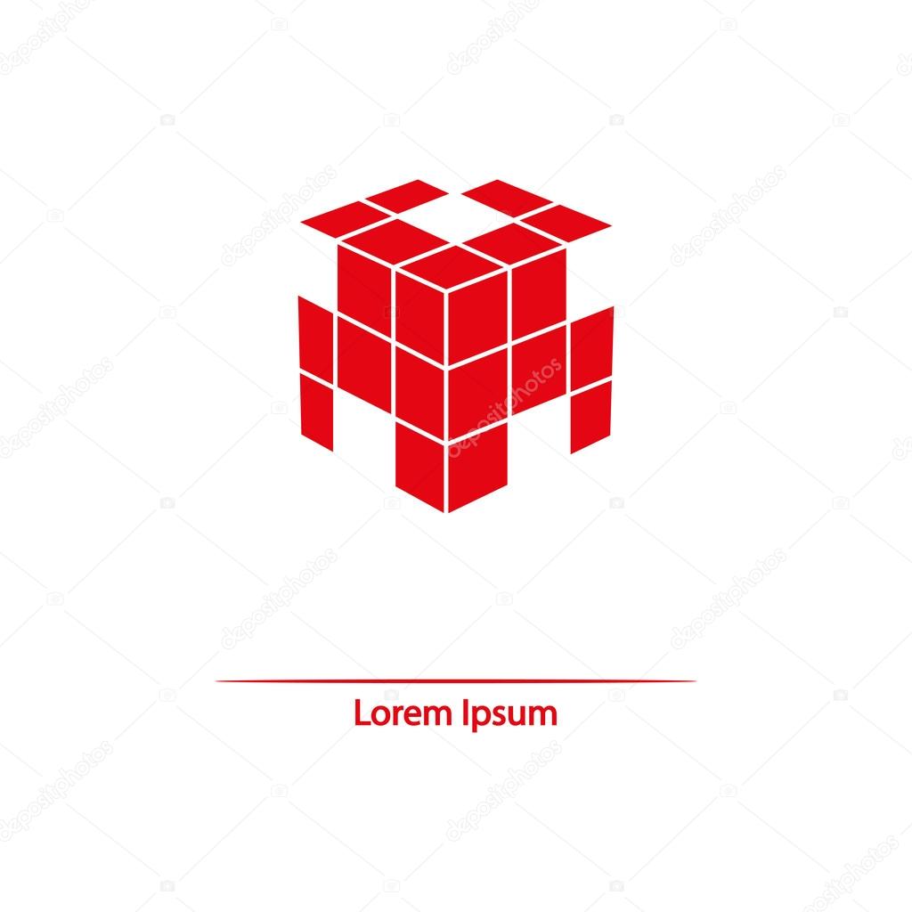 Icon of rubik's cube