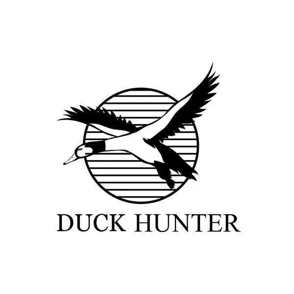 Duck hunters club — Stock Vector