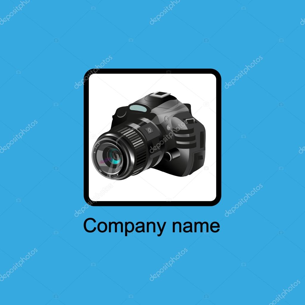 Digital camera logo.Vector