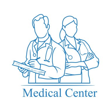 Medical Center icon clipart