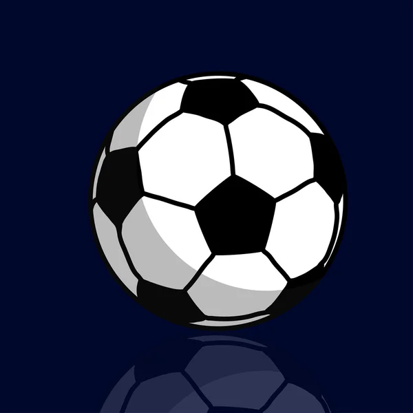 サッカー ボールのイラスト — ストックベクタ