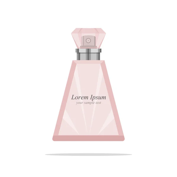 Illustration bouteille de parfum — Image vectorielle