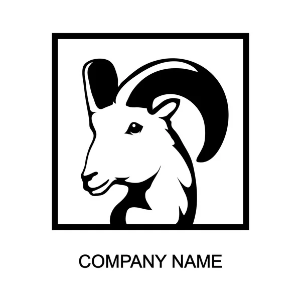 Λογότυπο της RAM, με θέση για το όνομα της εταιρείας — Διανυσματικό Αρχείο