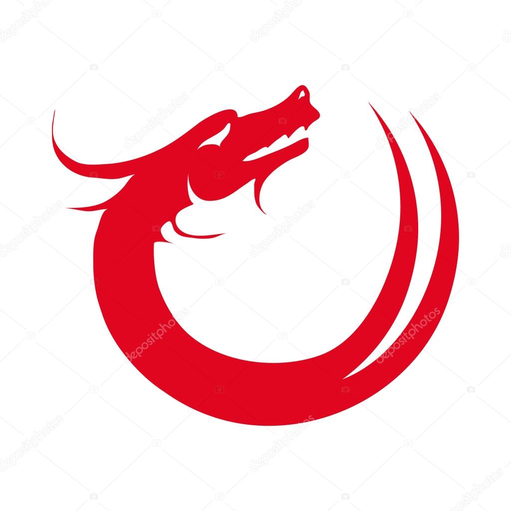 red dragon logo