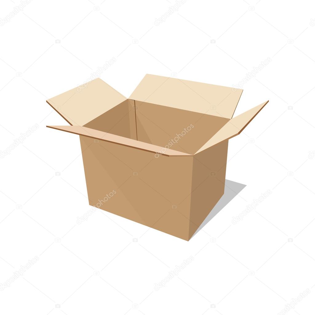 Cardboard box  illustration