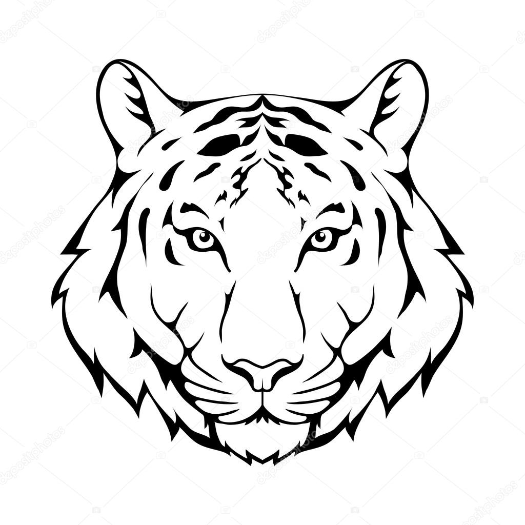 Logo with head of tiger