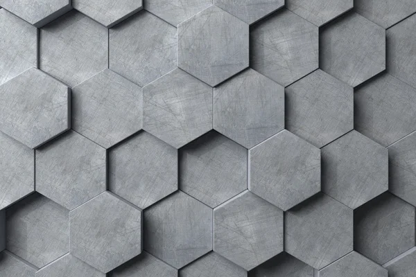 Soyut altıgen arkaplan