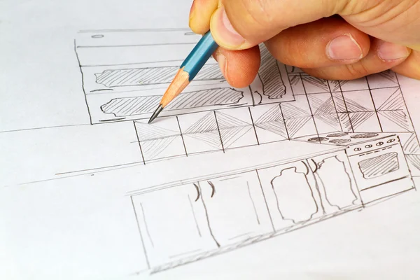 Kroki mutfak mobilya