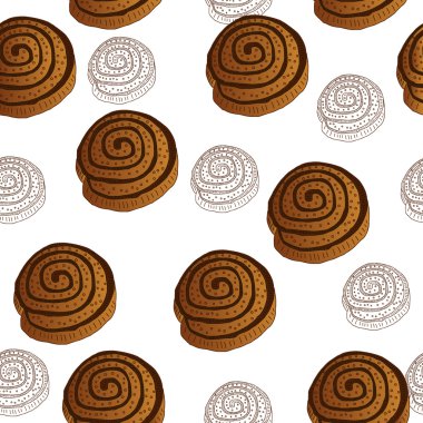 Tarçın puffs desenle