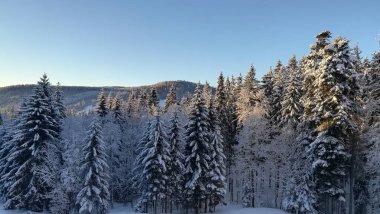 Jeseniky - Kışın dağlar