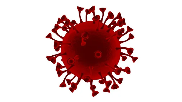 Вірус Корони Англ Corona Virus Disease Інфекційна Хвороба Спричинена Новим — стокове фото