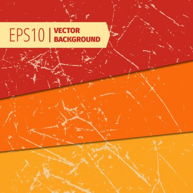 Vektör kümesi vintage grunge arka plan çizik.