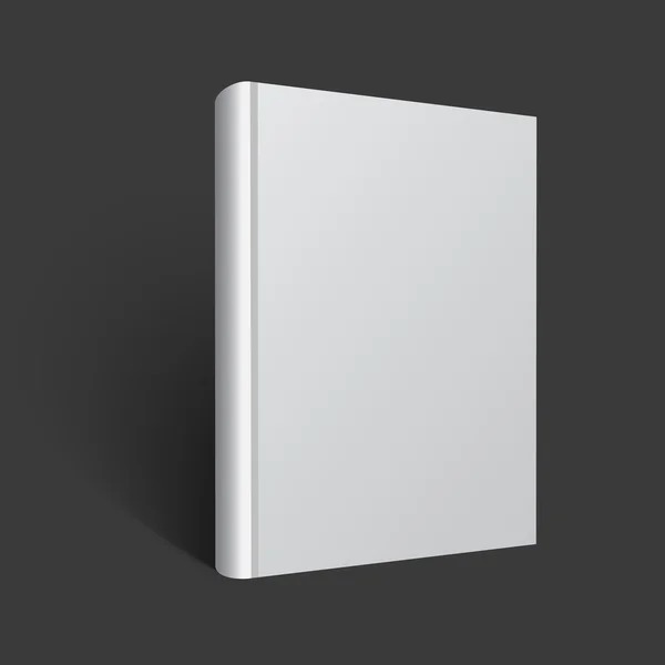 boş kitap mockup illüstrasyon