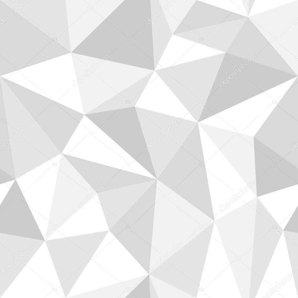 Seamless monochrome polygon pattern from triangles.
