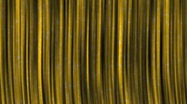 Parçacıklar arka plan ile sarı perdeler.