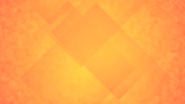 Orange glas rektanglar bakgrund. — Stockvideo