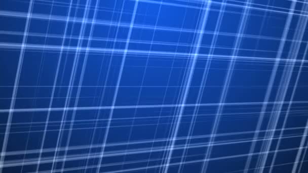 Fond de lignes fractales colorées qui se croisent - Bleu .