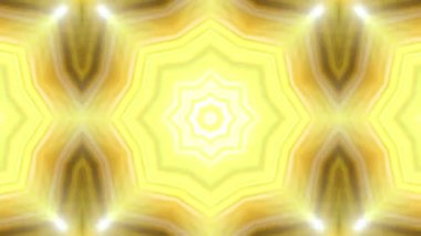 Altın Kaleidoscope arka plan animasyonlu.