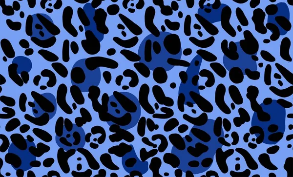 Sömlöst Leopardmönster Modern Design För Webb Och Tryck Handgjorda Textilier — Stockfoto