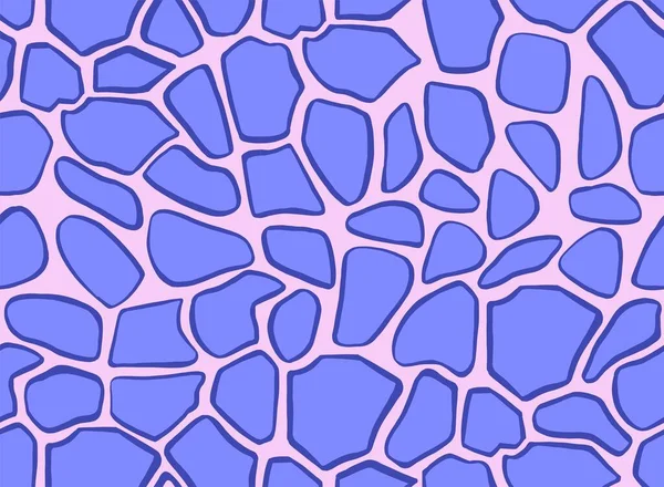 Abstract Herhalende Geometrische Achtergrond Met Chaotische Textuur Onregelmatige Blokken Patroon — Stockvector