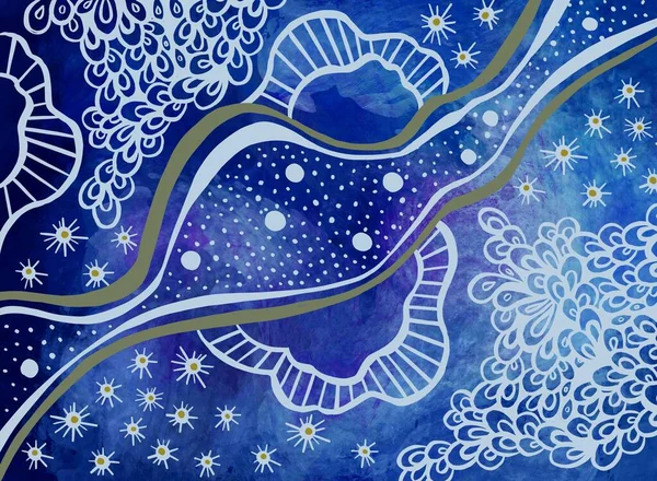 Mermer dokuda yıldızlar. Yıldızlar. Dağılmış yıldızlar. Kıvrımlı doku. Soyut arkaplan. Mermer dokusu. Tebrik kartı için arka plan. Sancak için arka plan. Grafikler. Yüksek kaliteli illüstrasyon