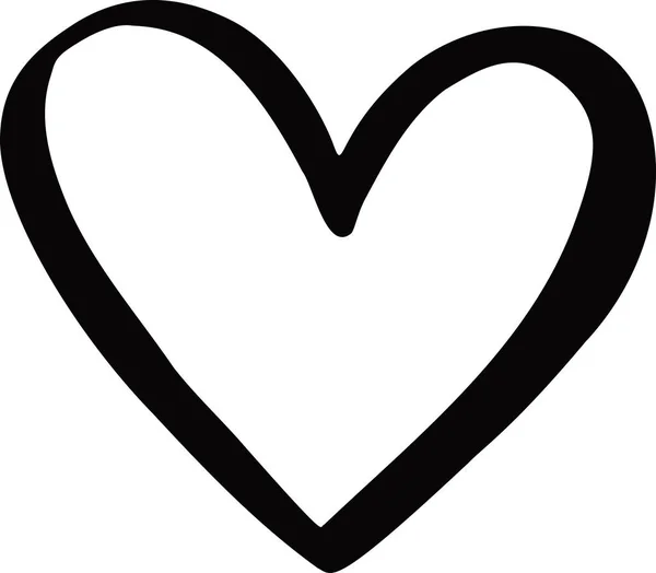 Εικόνα Καρδιάς Σύμβολο Διάνυσμα Γραμμή — Διανυσματικό Αρχείο