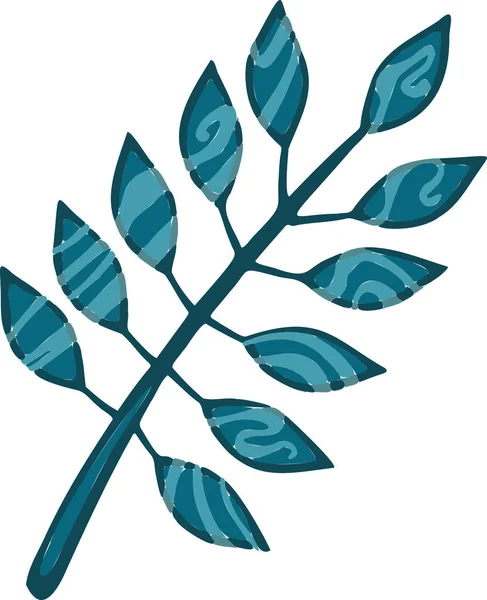 Symbole Vert Végétal Icône Feuille Vecteur — Image vectorielle