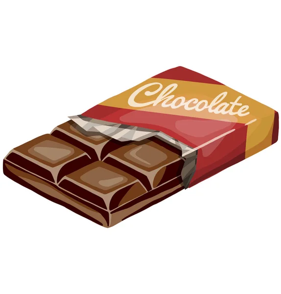 Chocolade Koppels Heldere Sappige Illustratie Hoge Kwaliteit Illustratie — Stockfoto