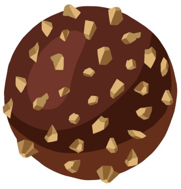 Çikolatalar ve sürüler parlak ve sulu çizimler. Yüksek kaliteli illüstrasyon