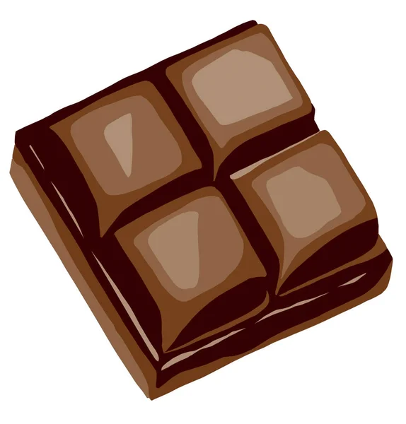 Chocolade Koppels Heldere Sappige Illustratie Hoge Kwaliteit Illustratie — Stockfoto