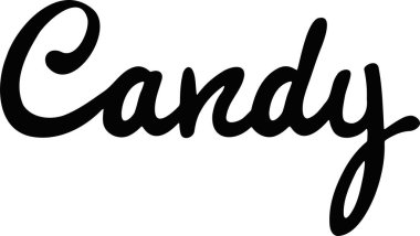 Çikolatalar ve sürüler parlak ve sulu çizimler