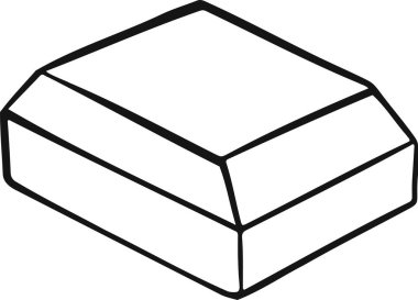 Çikolatalar ve sürüler parlak ve sulu çizimler