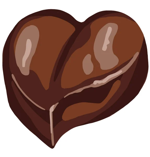 Chocolates Bandos Ilustração Brilhante Suculenta Ilustração Alta Qualidade — Fotografia de Stock