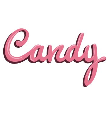 Çikolatalar ve sürüler parlak ve sulu çizimler. Yüksek kaliteli illüstrasyon