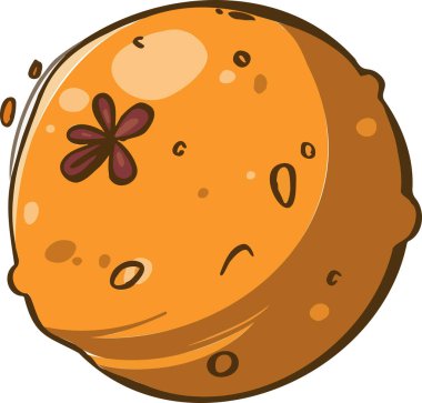 Simge limon portakal meyvesi parlak renkli