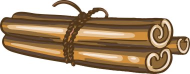 Yeni yılın ya da noel tarçın sembolü