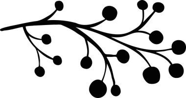 Yeni yıl sembolü, Holly Holly Siluet.