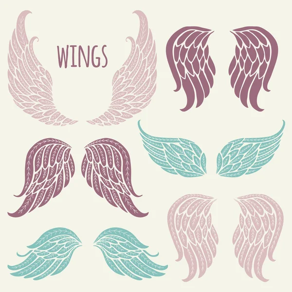 Alas De Angel Vectores Graficos Imagenes Vectoriales Depositphotos