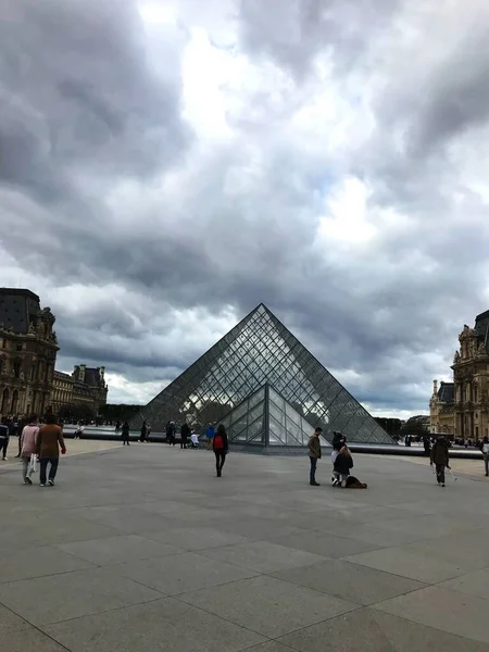 Louvre Museum Paris — Stockfoto