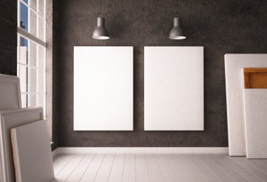 Poster ve resimler ile iç