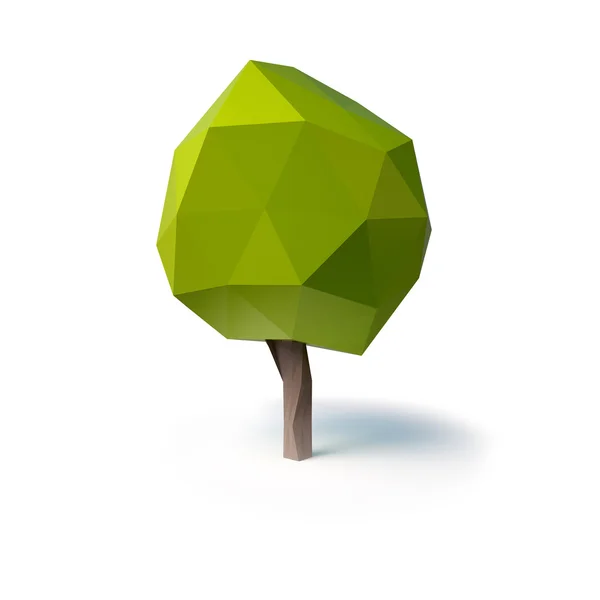 Streszczenie zielone drzewo — Zdjęcie stockowe