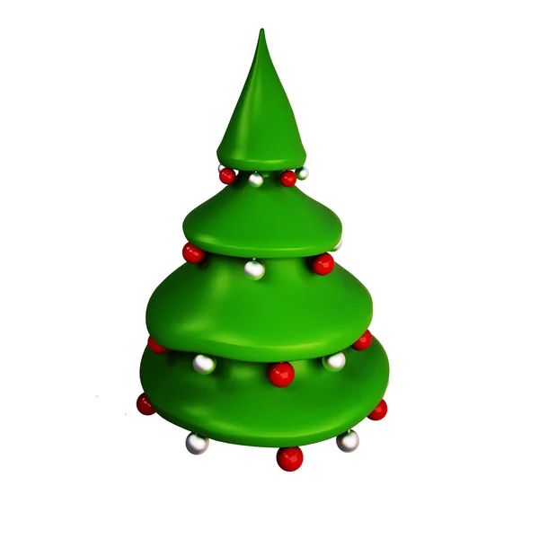 3d Christmas tree — Stock Photo, Image