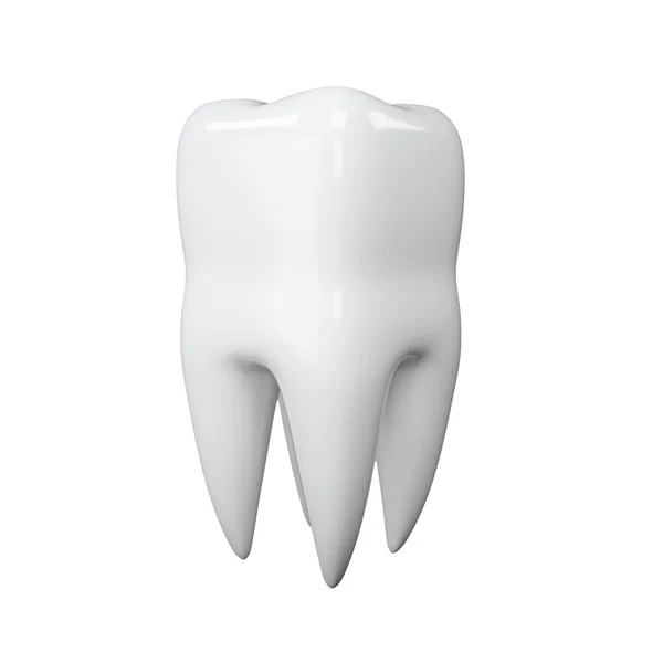 3d illustration of tooth — 图库照片